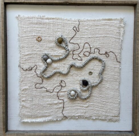 River Trace I 25" x 25"